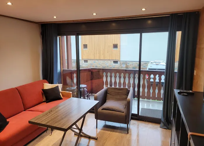 Residence Athos C2-1 Chambre-Alpe D\'Huez-Centre Station